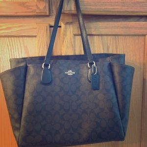 Authentic COACH messenger work bag/diaper bag